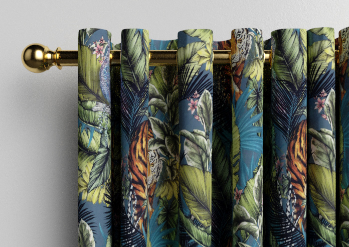 Bengal Tiger, Twilight - Made to Measure Curtains - Image 12